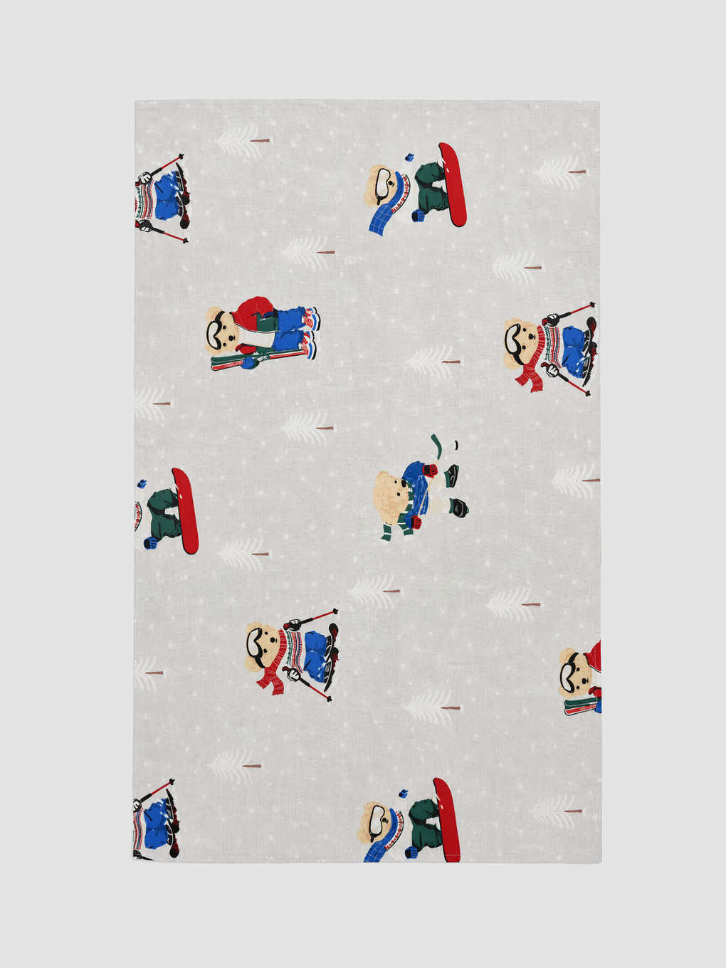 Bear Teddy Printed Cotton Double Sheet