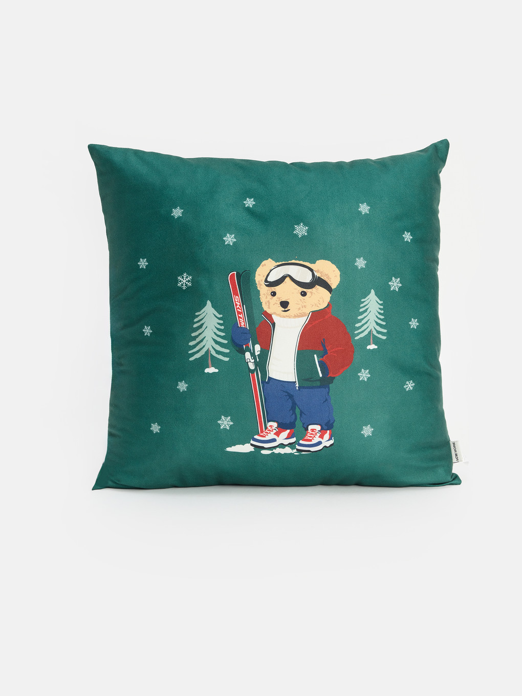 Bear Teddy Printed Cushion 45x45 Cm-1