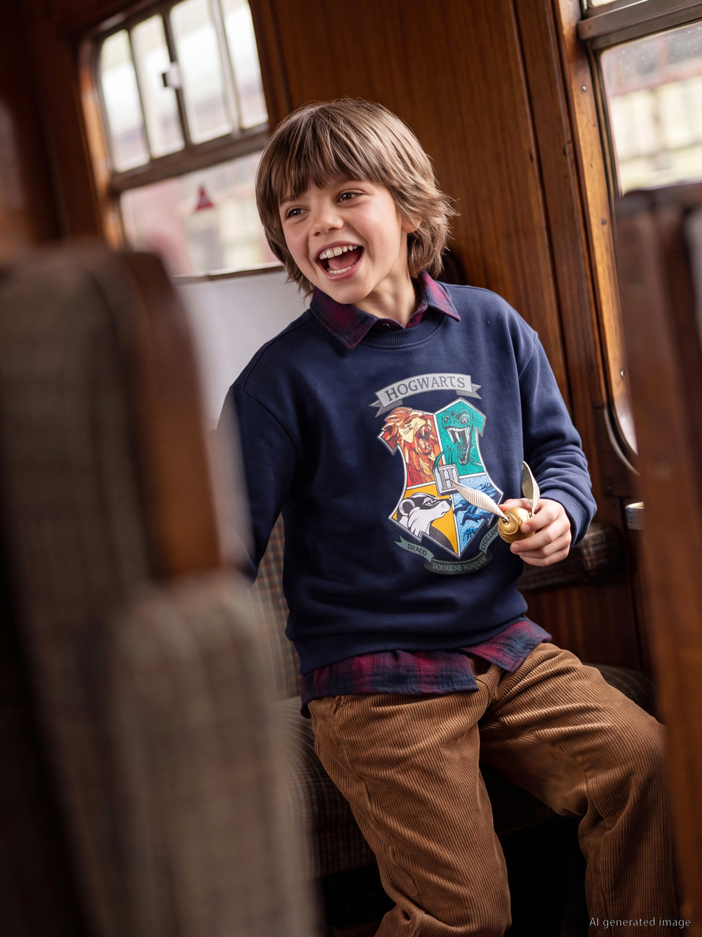 Harry Potter Printed Boys' Sweatshirt-1