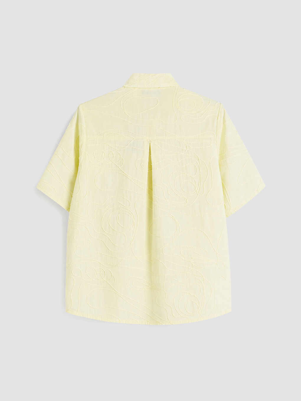 Short Sleeve Embroidered Women's Shirt-6