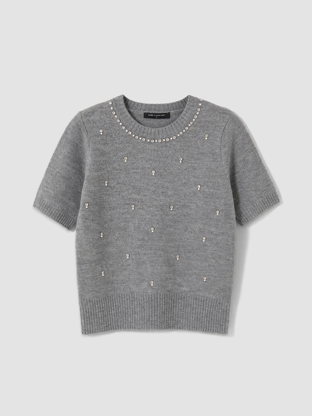 Woman Grey Sweater