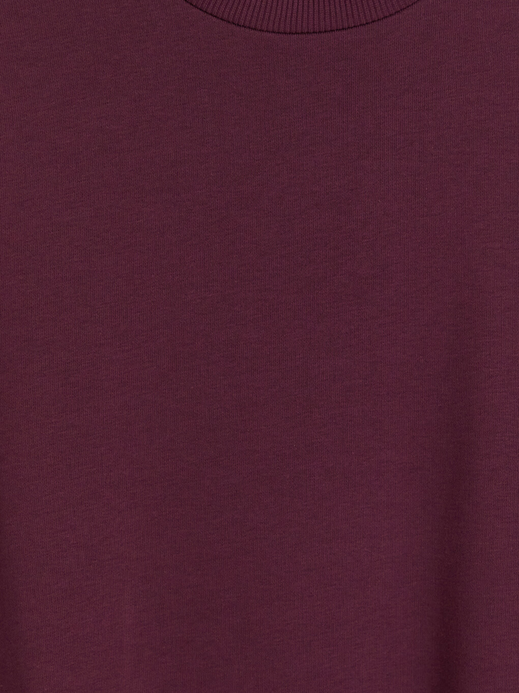 Bordo A Kesim Sweat Elbise-2