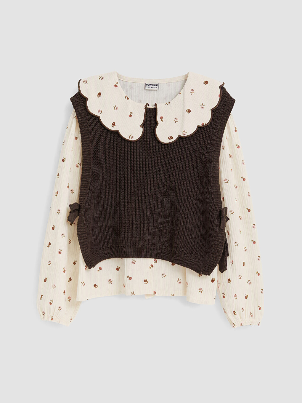Girl Brown Shirt