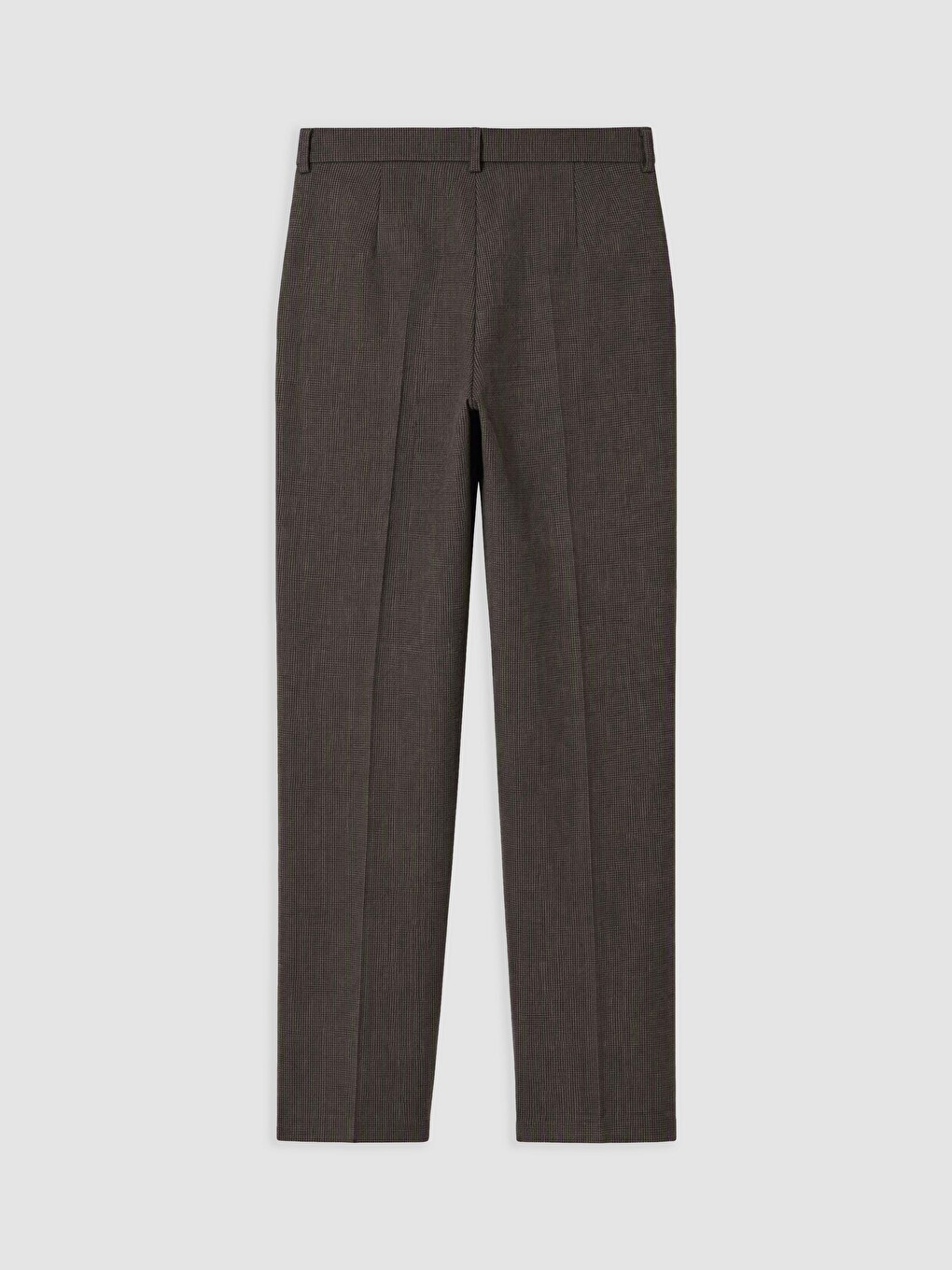 Kahverengi Regular Fit Desenli Kadın Pantolon-1