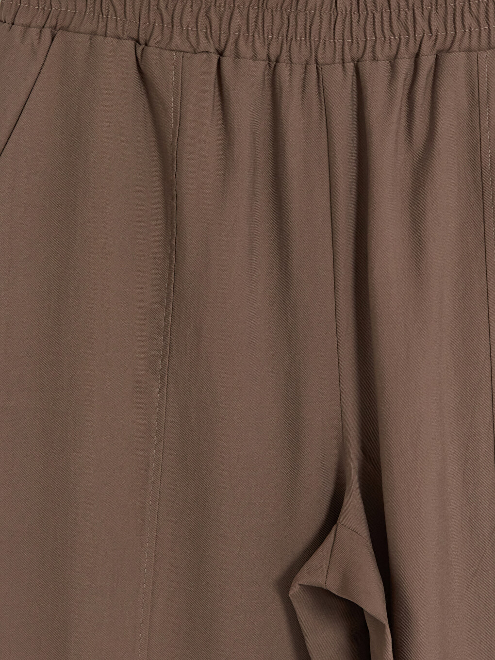 Elastic Waist Women's Trousers-2