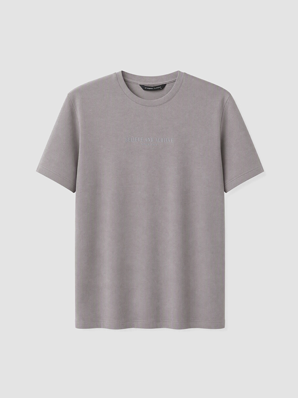 Mashkull Gri T-shirt
