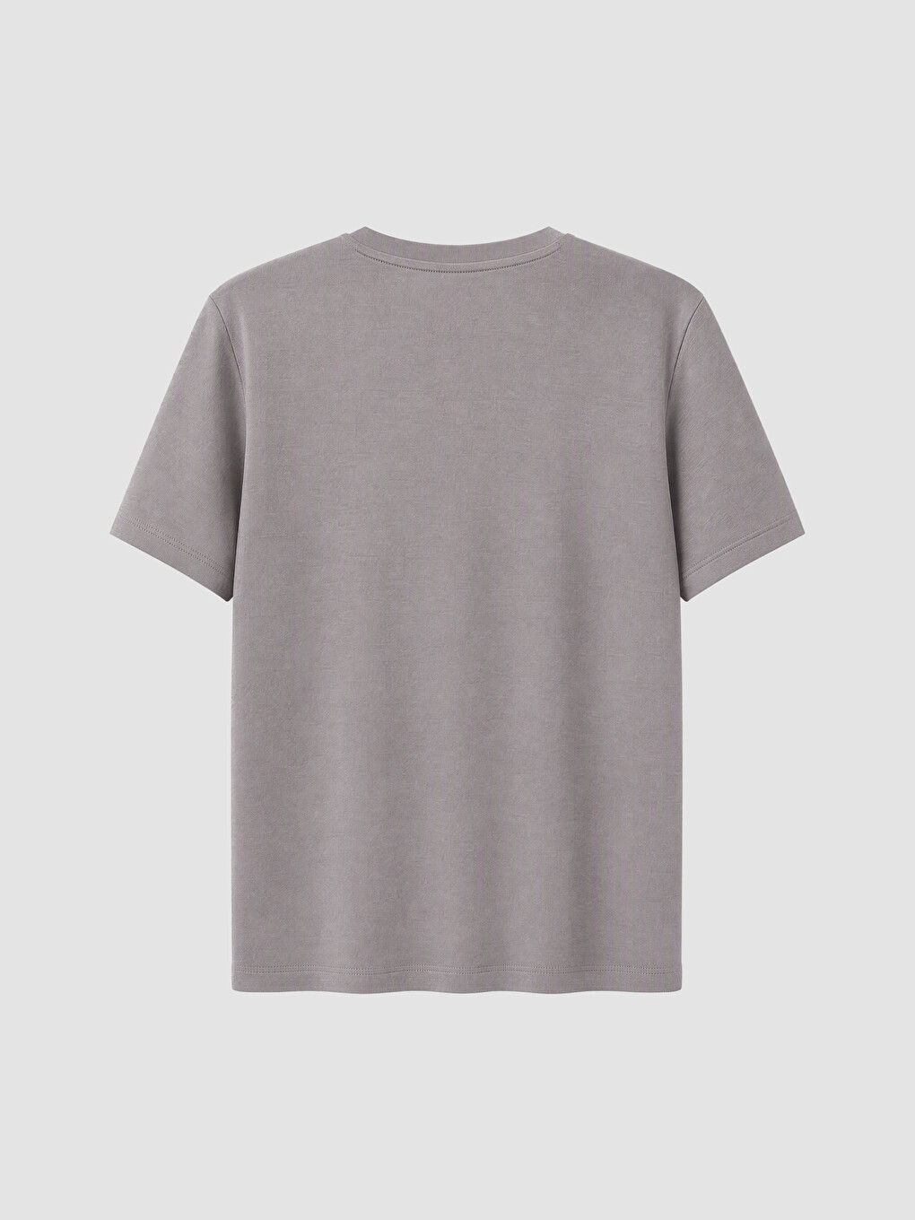 Mashkull Gri T-shirt-2
