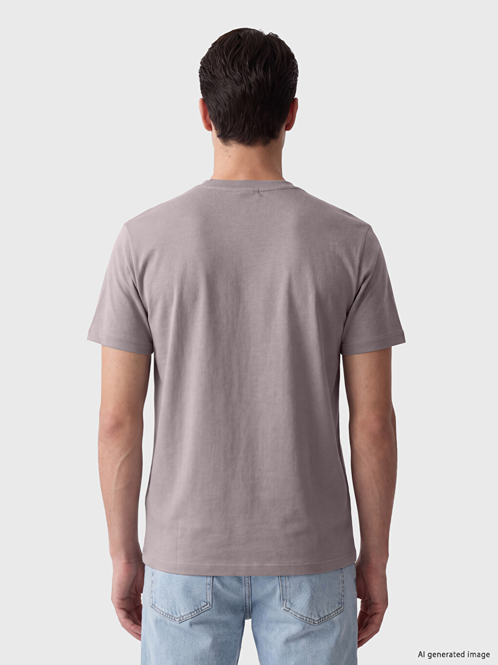 Crew Neck Interlock Men's T-shirt-2