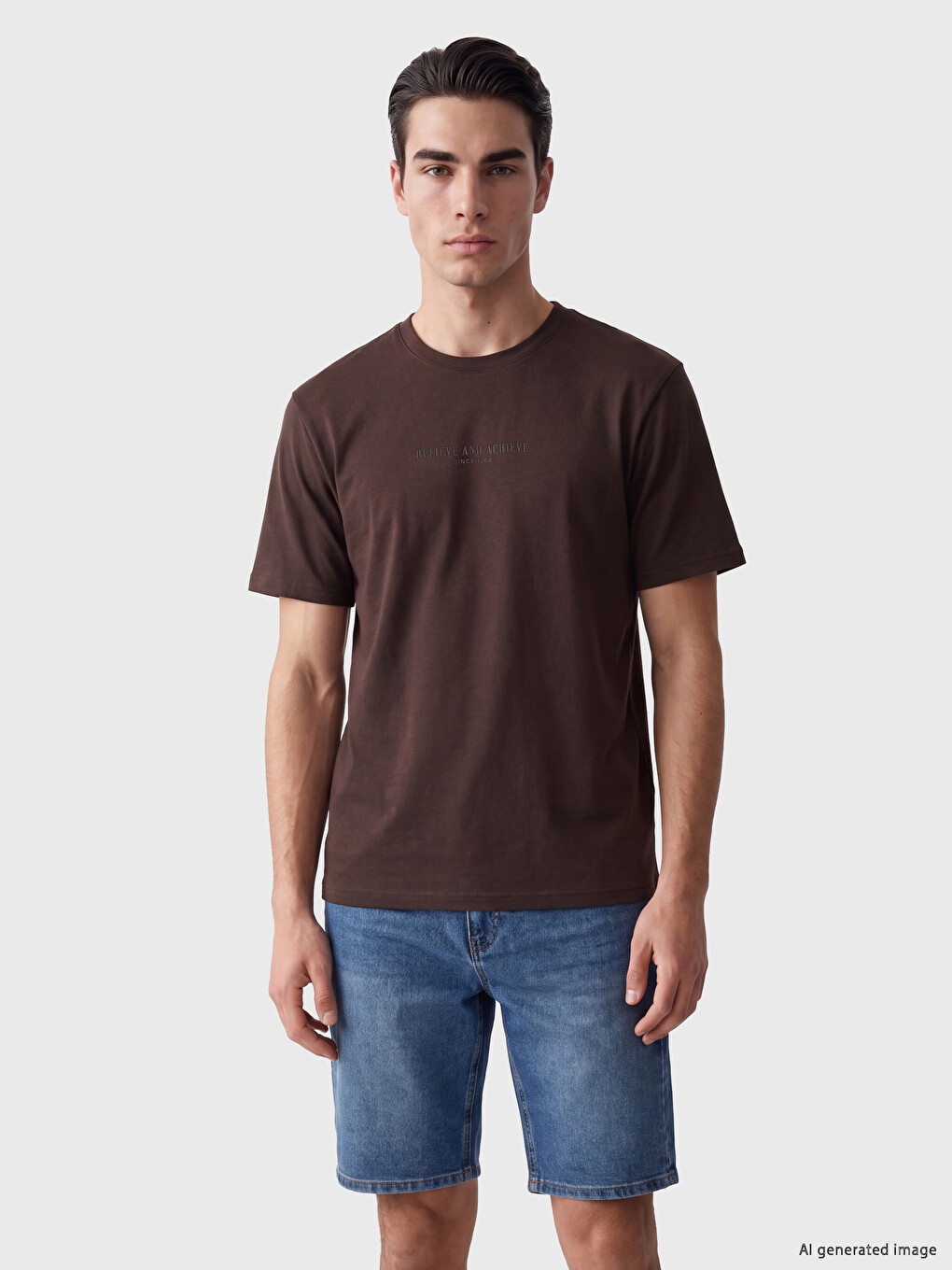 Crew Neck Interlock Men's T-shirt