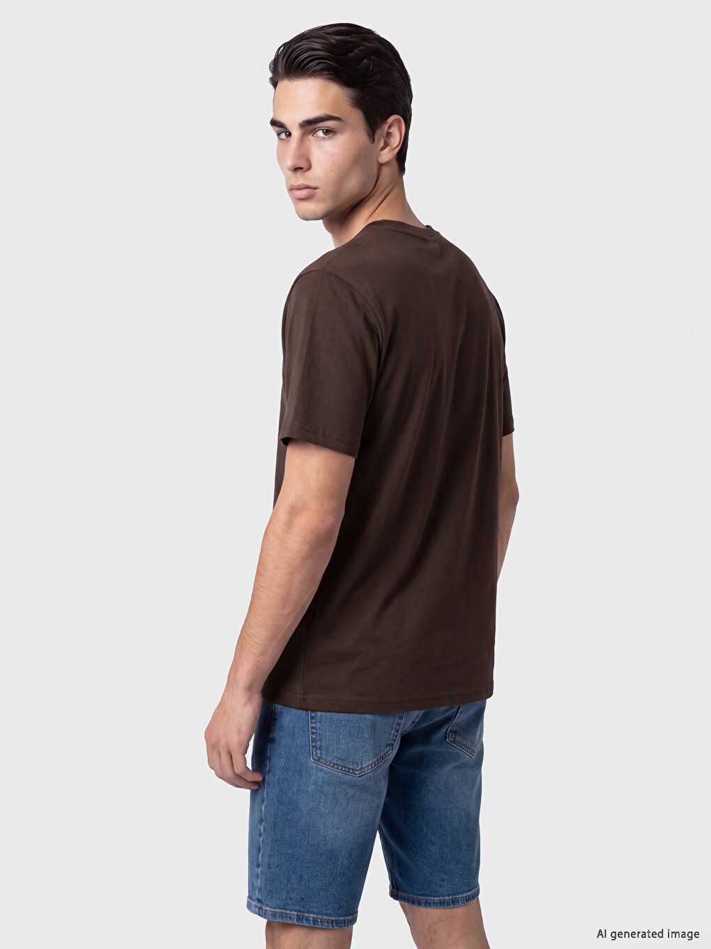 Crew Neck Interlock Men's T-shirt-2