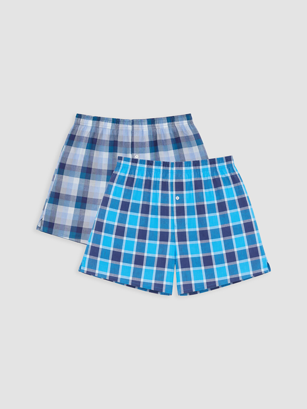 Regular Fit Cotton Men's Boxer 2 Pack