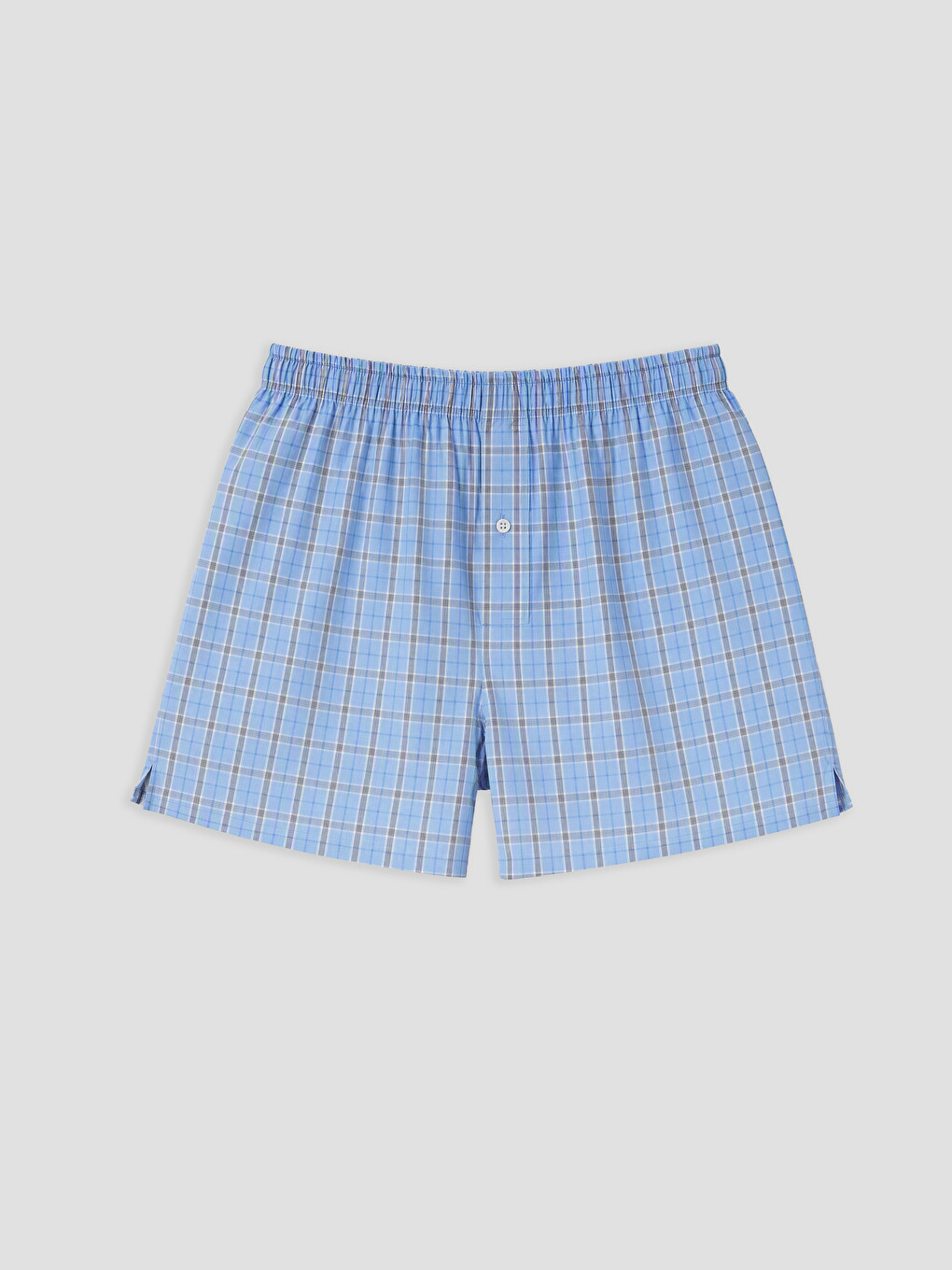 Lacivert Pamuklu Erkek Boxer 2'li Paket-2