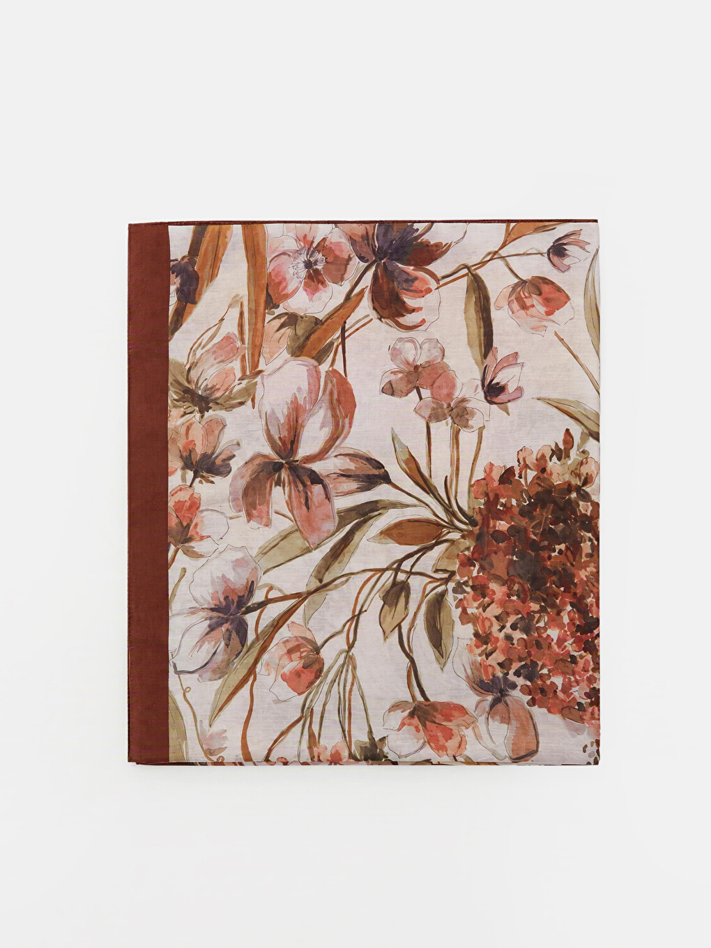 Eșarfă Mare Cu Model Floral Pentru Femei-1