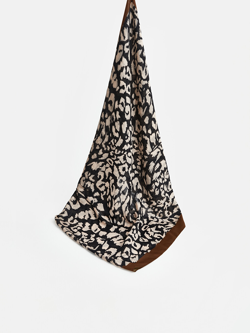 Женский Шарф С Леопардовым Принтом