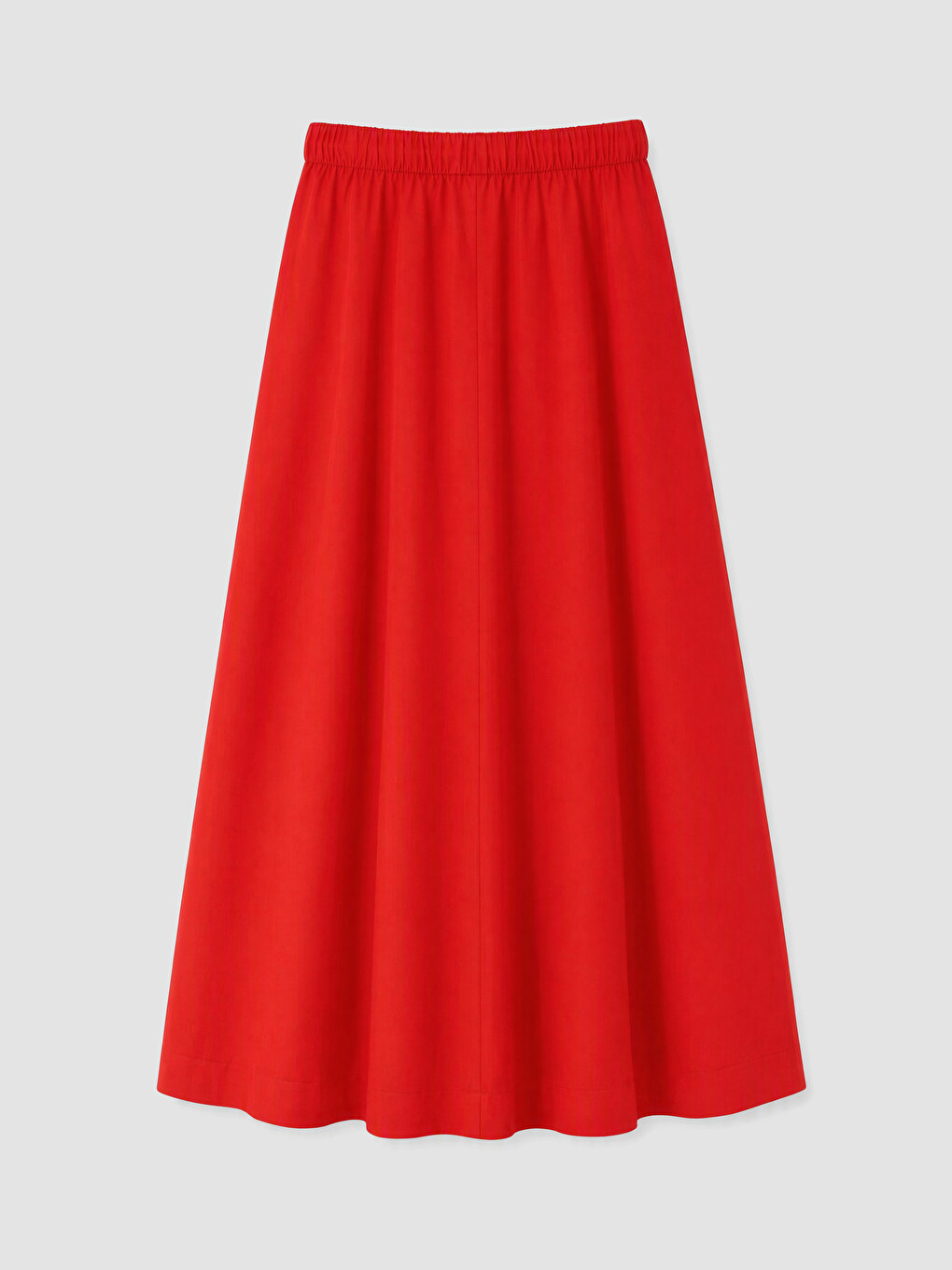 Woman Red Skirt-2