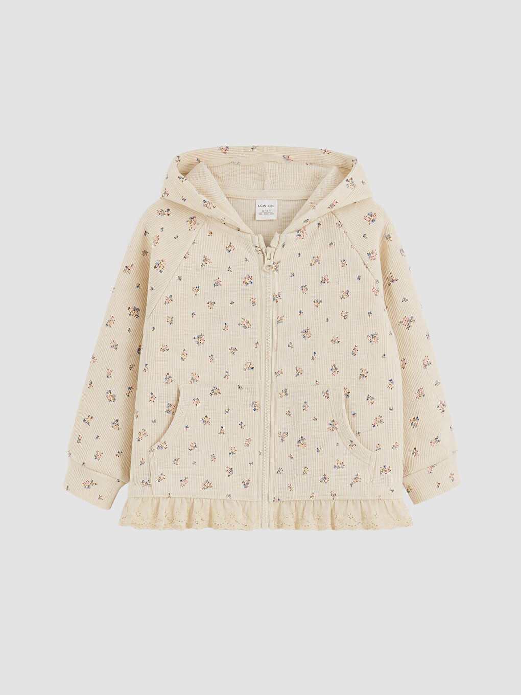 Girl Ecru Sweatshirt-1