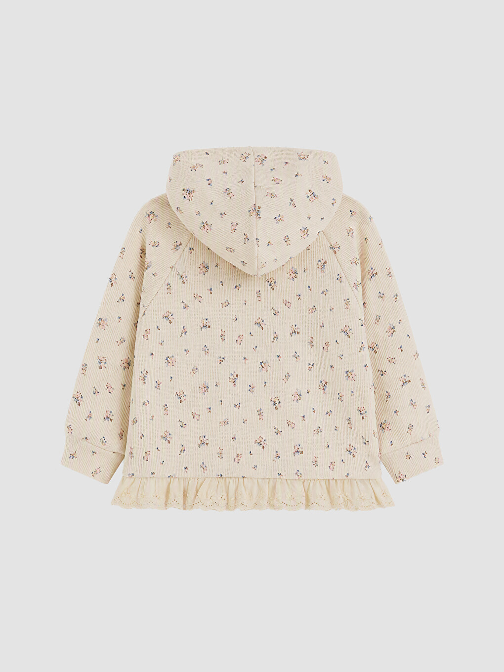 Girl Ecru Sweatshirt-3