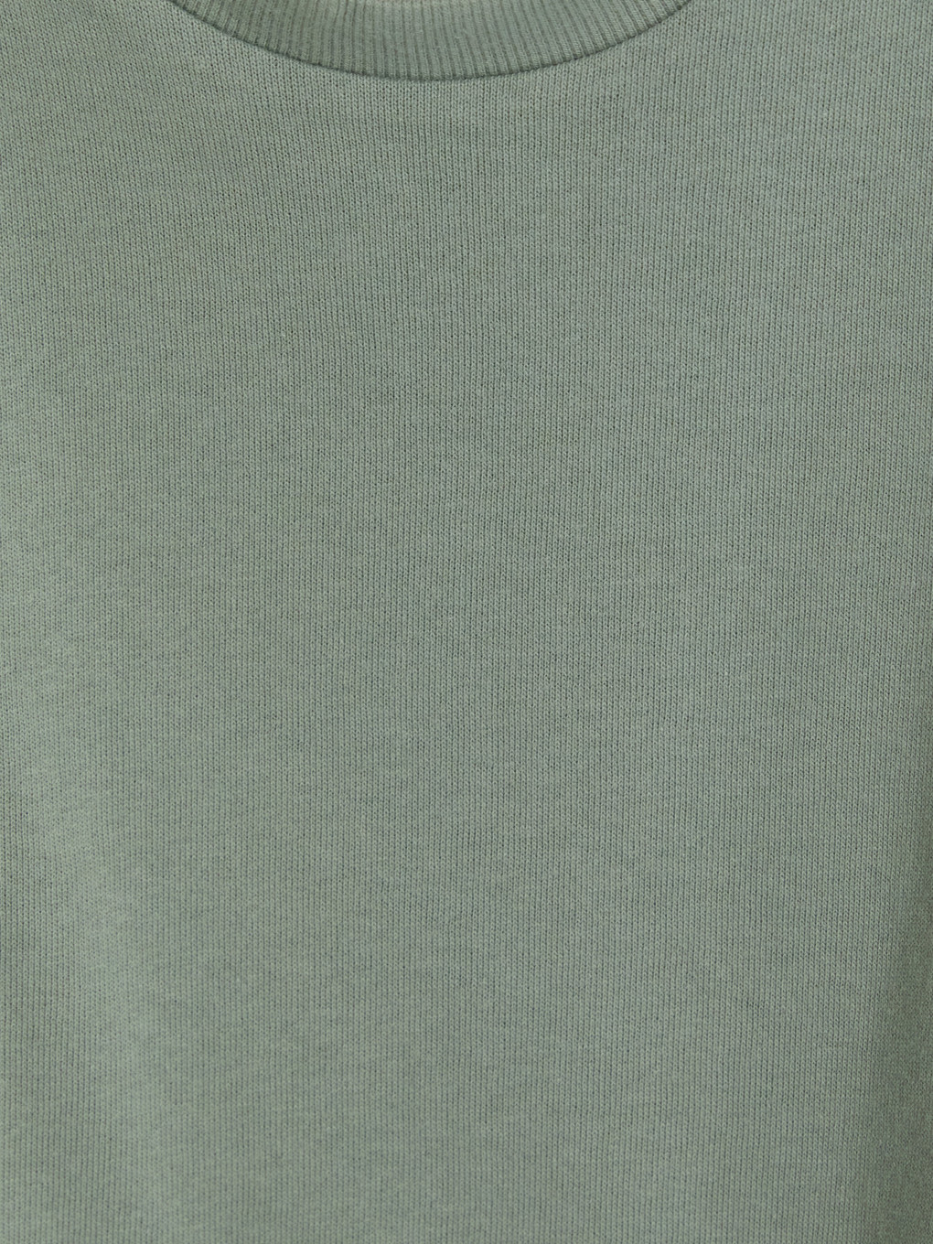 Yeşil Bisiklet Yaka Erkek Bebek Sweatshirt-2