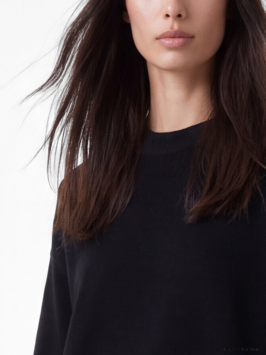 Woman Black Sweater-2