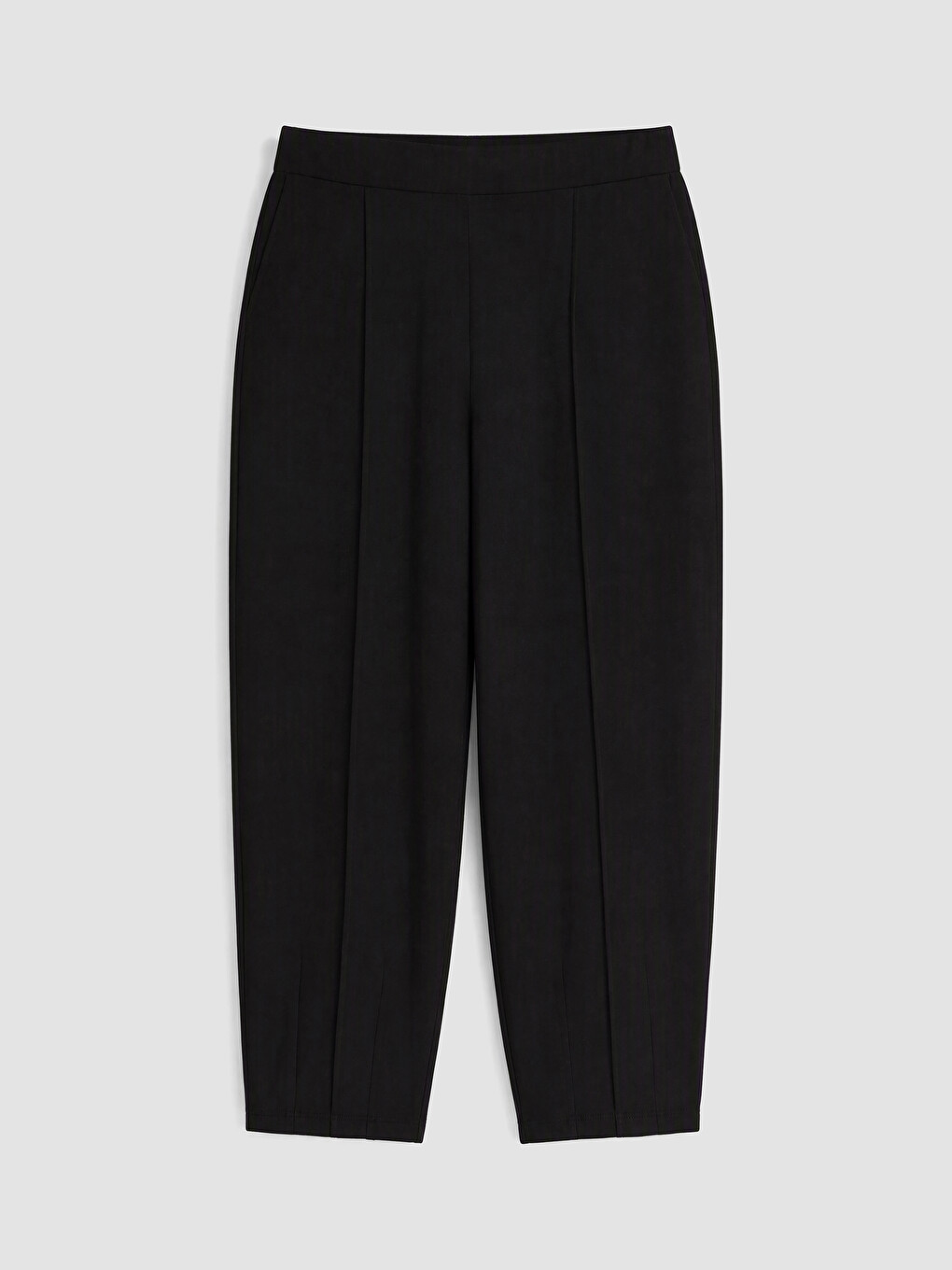 Pantaloni Basic Cu Atingere Fină Pentru Femei Mărimi Mari