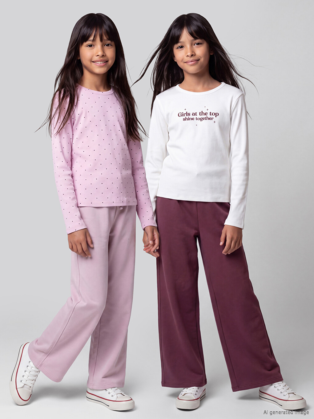 Girls' Sweatpants 2 Pack-1