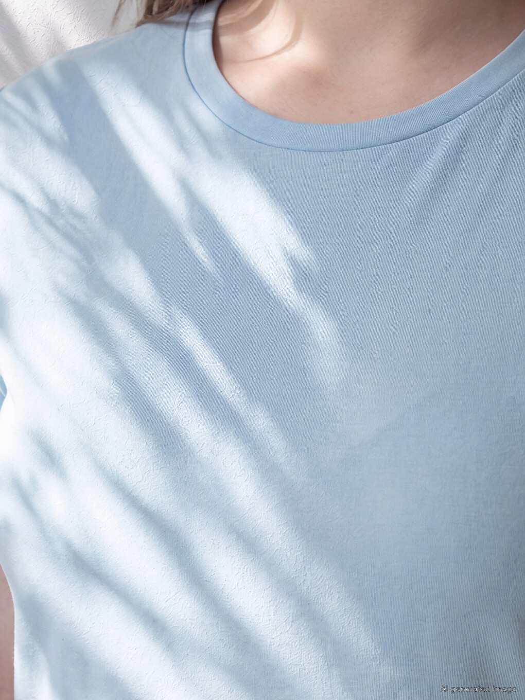 T-shirt Bleu Femme-1
