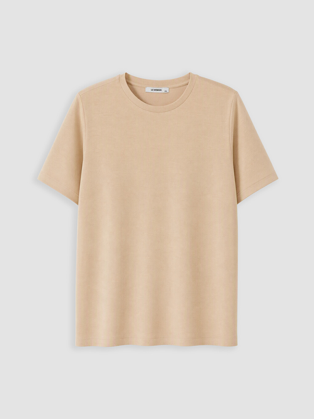 Femër Bezhe T-shirt-2
