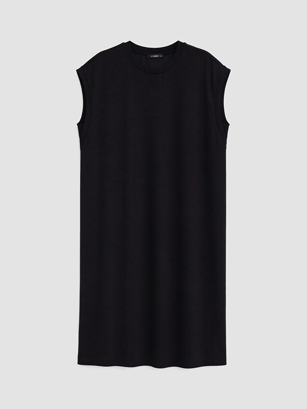 Woman Black Dress-2