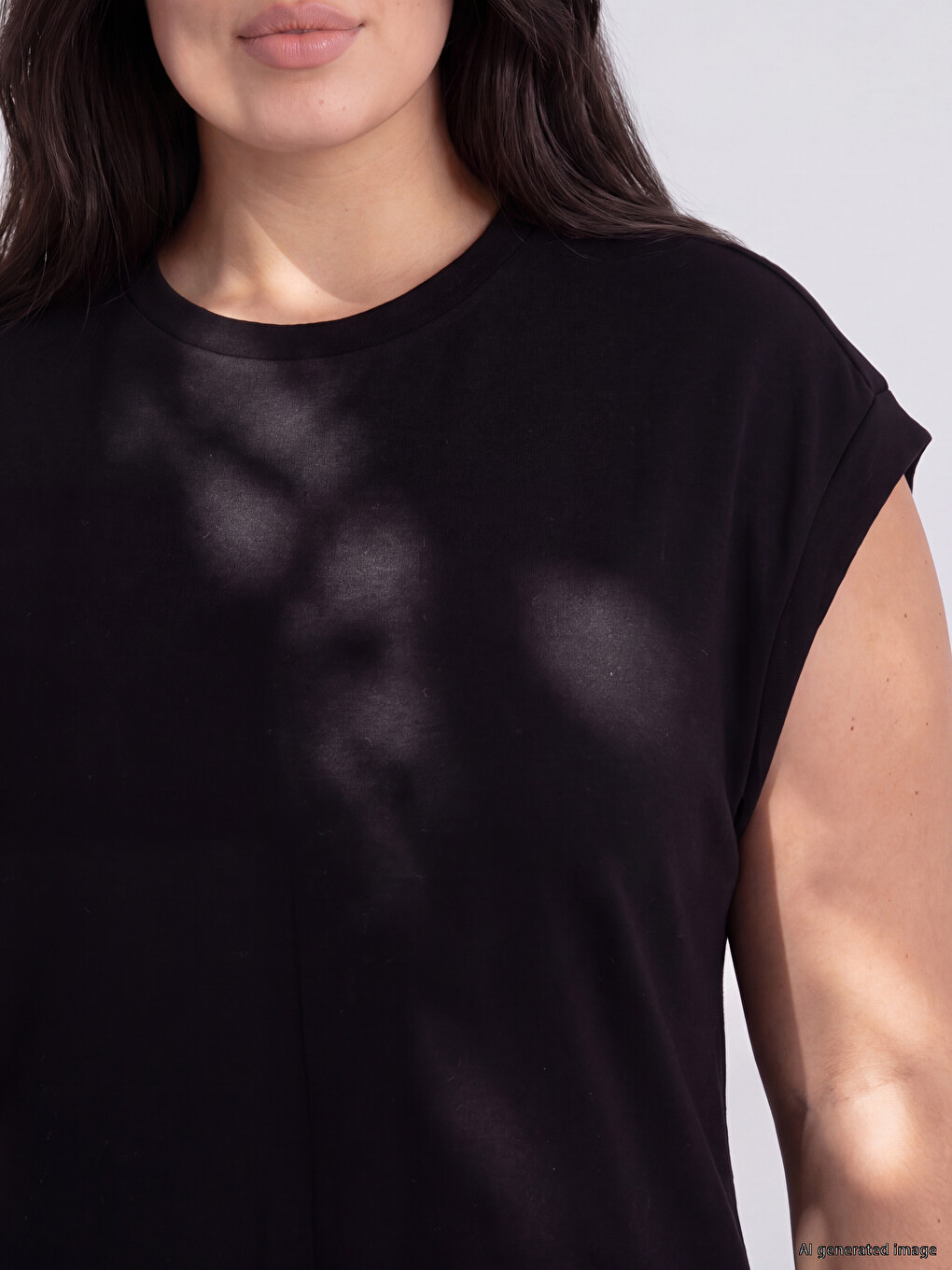 Woman Black Dress-1