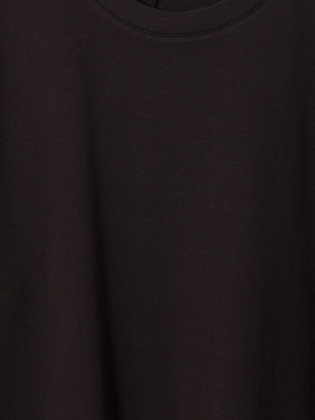 Femër Ngjyre Kafe T-shirt-1