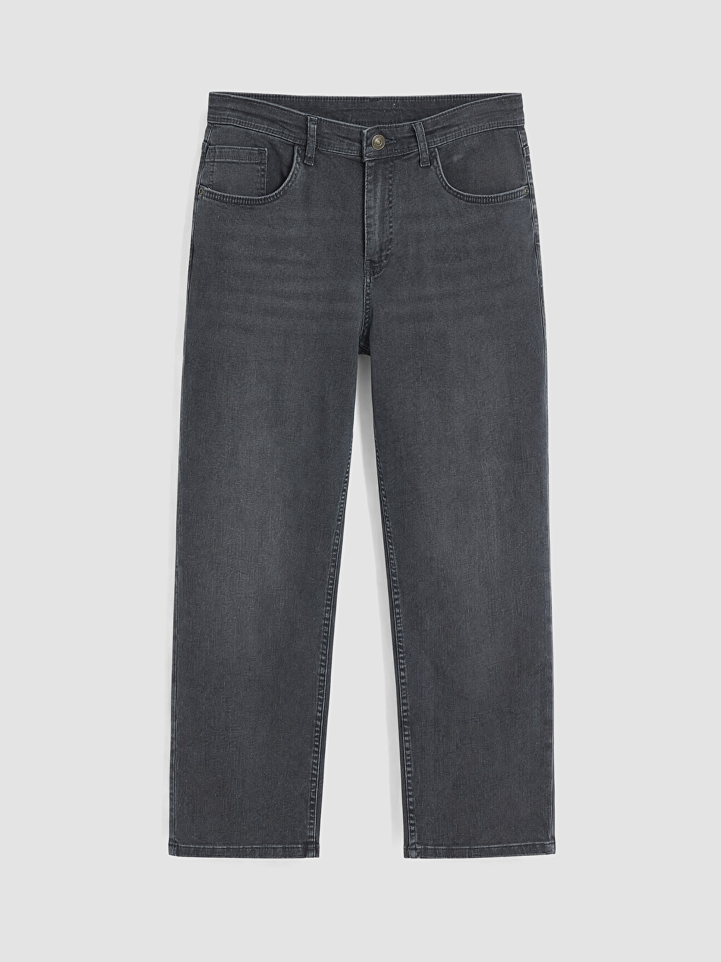 Gri 790 Relax Fit Erkek Jean Pantolon