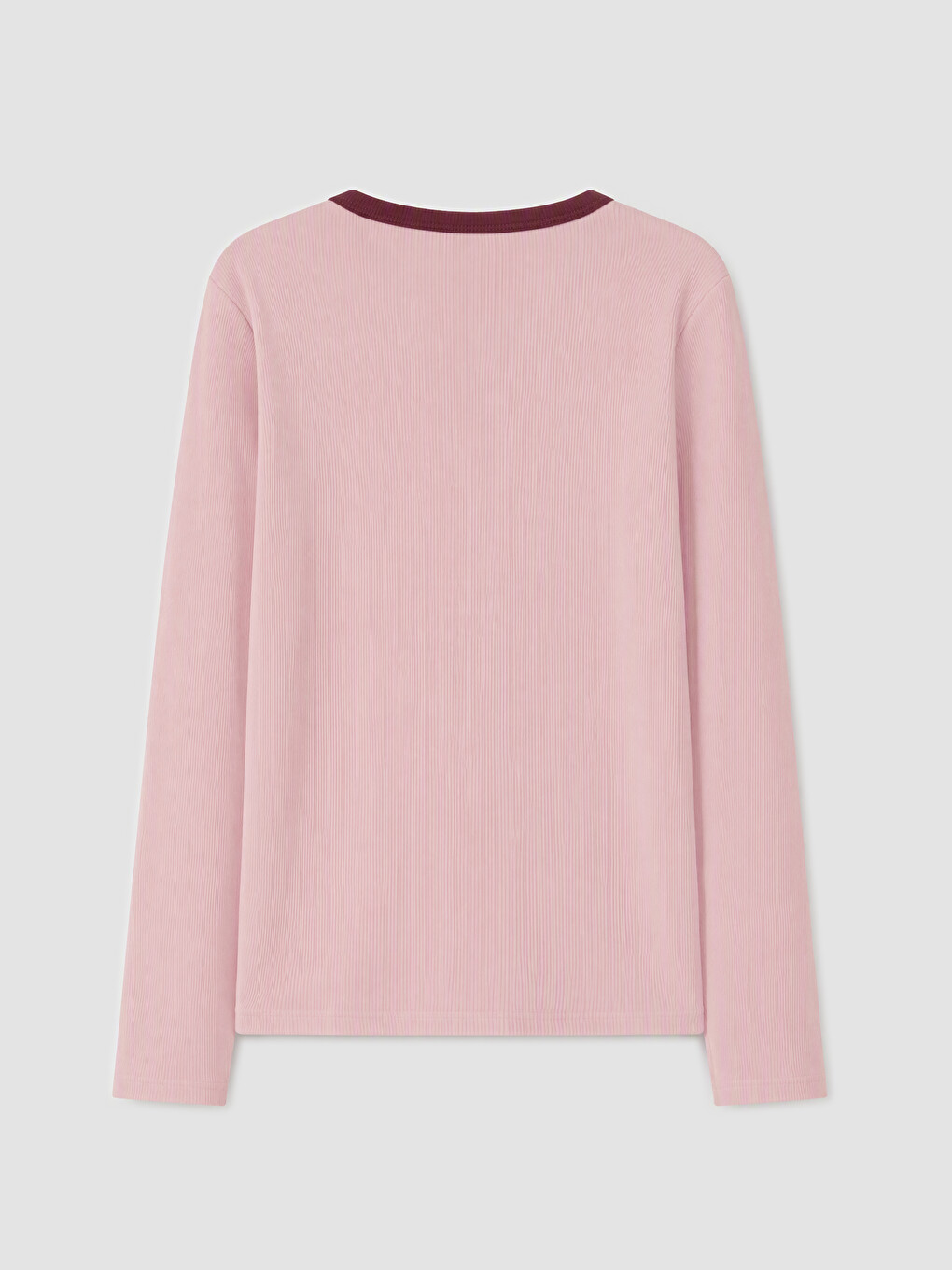 Pembe Baskılı Kız Çocuk Tişört-1