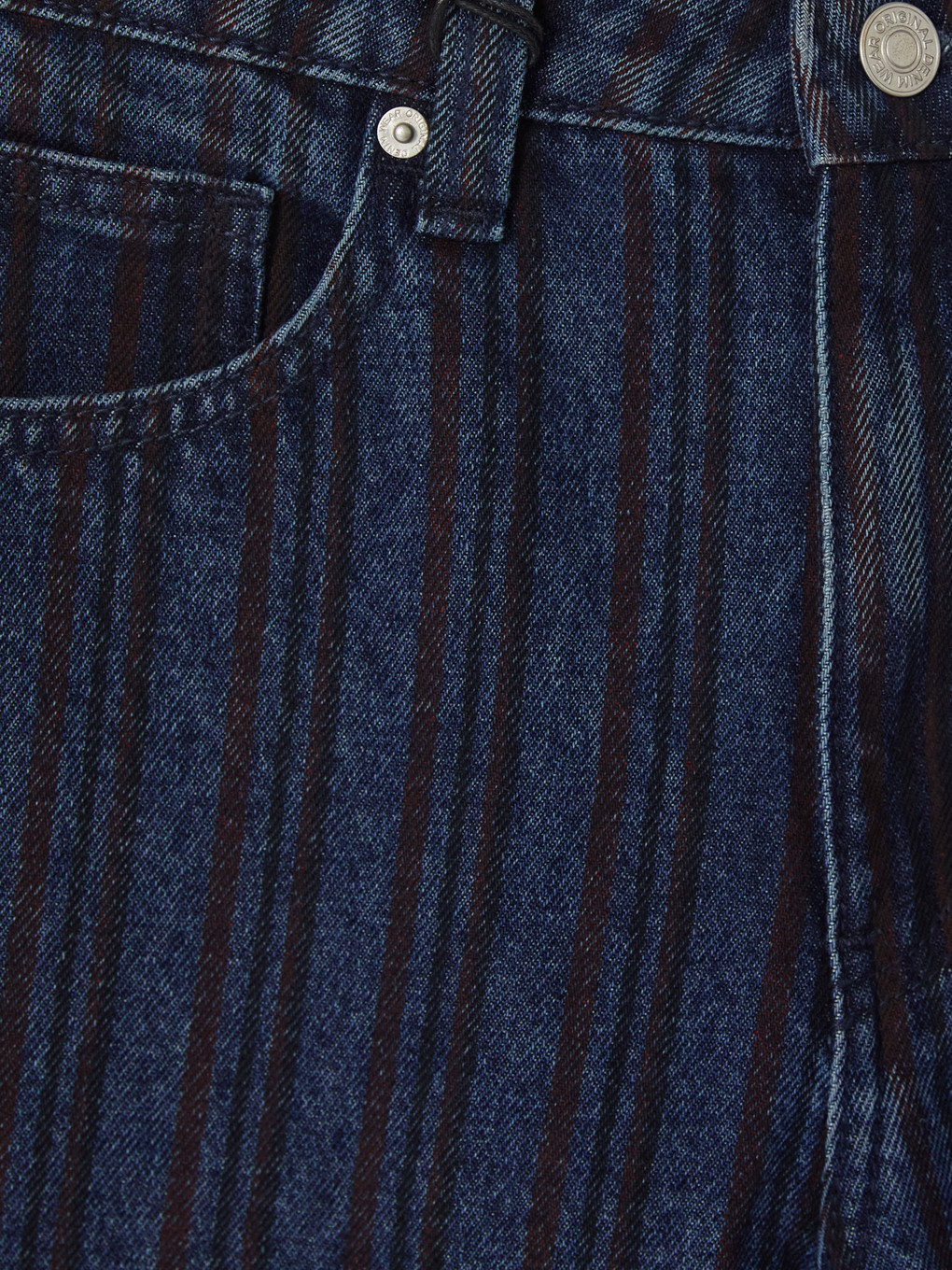 Striped Baggy Jean-6