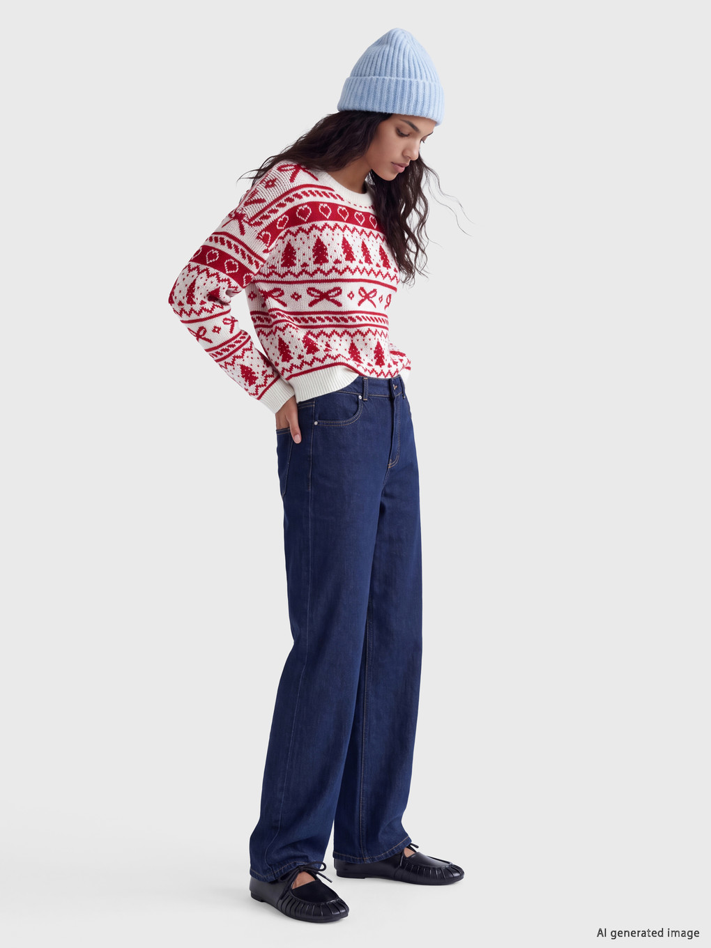 Woman Ecru Sweater-1