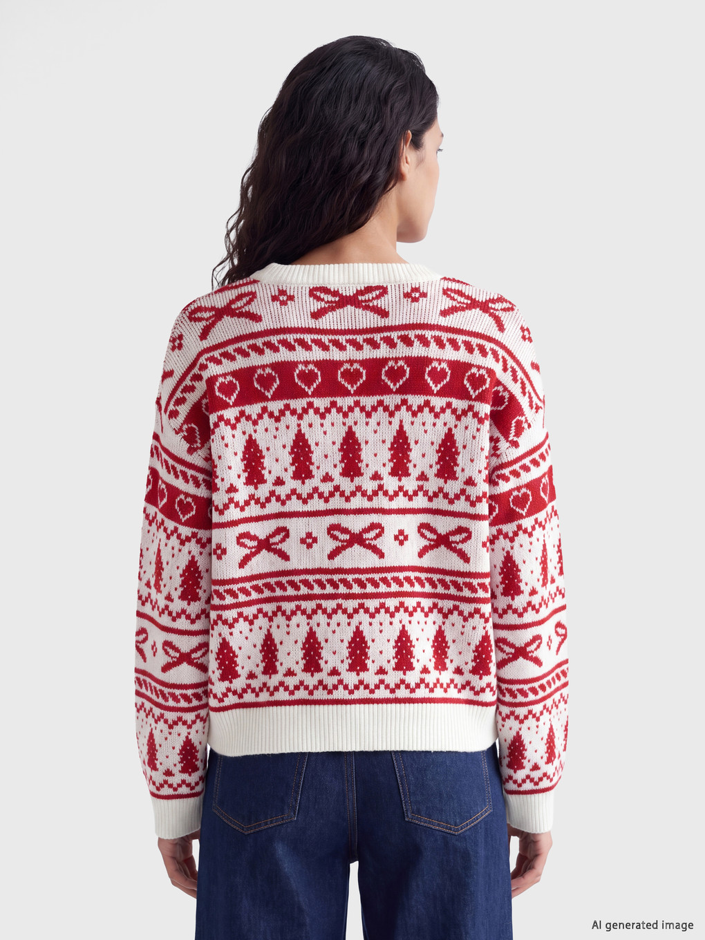 Woman Ecru Sweater-3