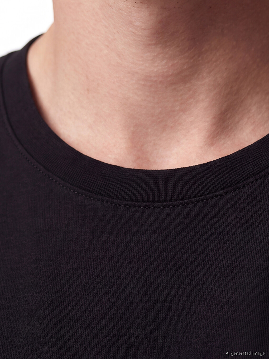 Crew Neck Dry Touch Men's T-shirt-2