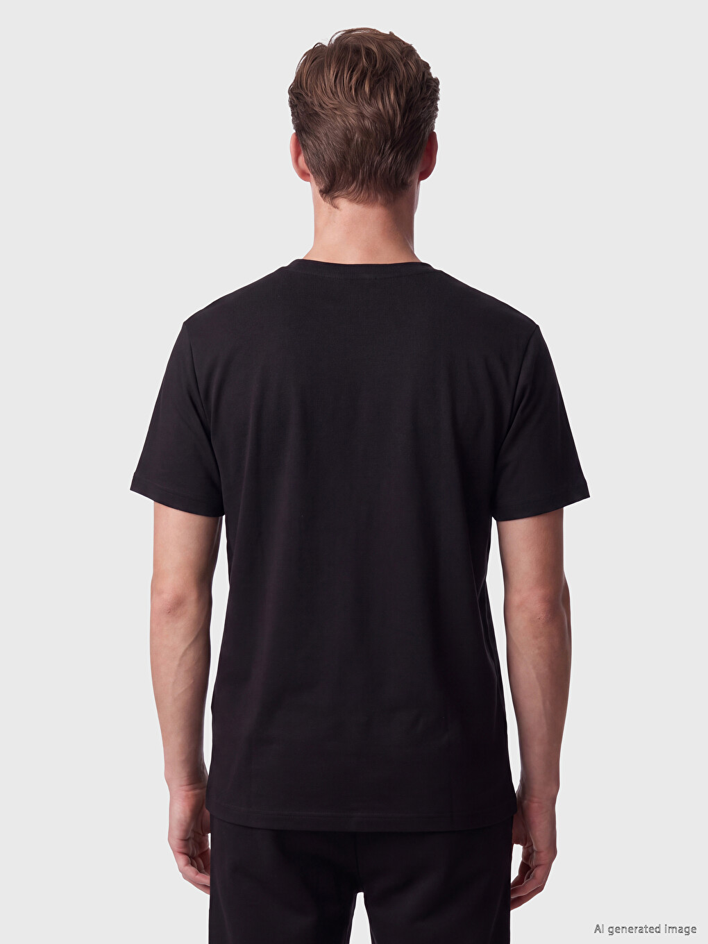 Crew Neck Dry Touch Men's T-shirt-3