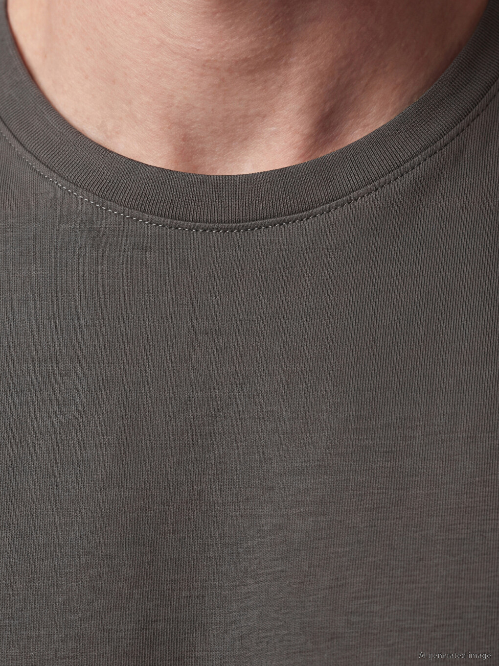 Crew Neck Dry Touch Men's T-shirt-2