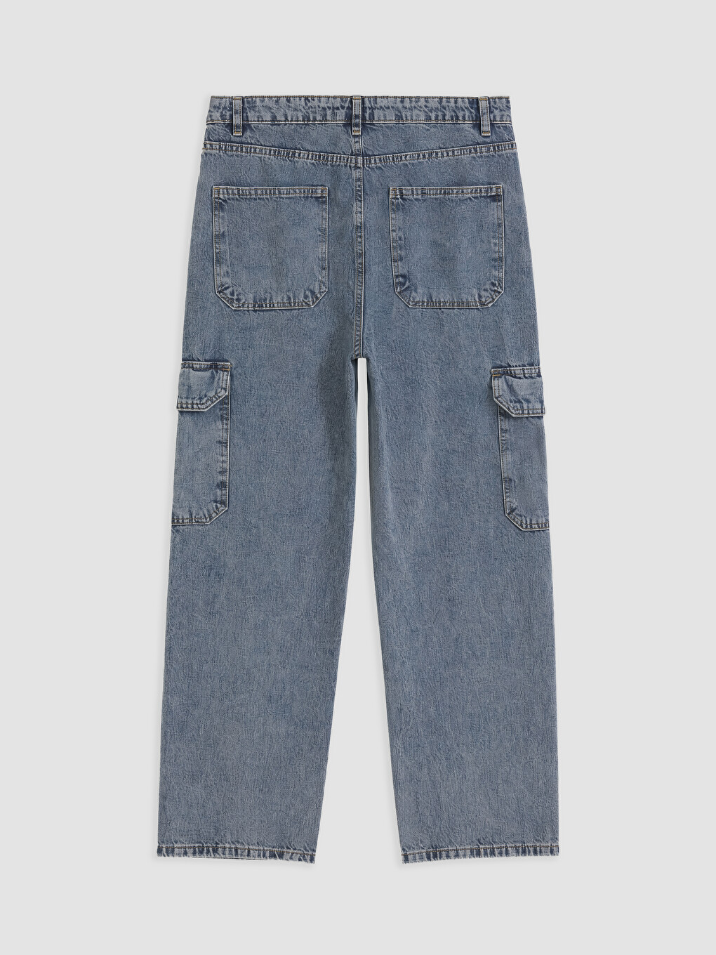 Muškarac Indigo Farmerke-1