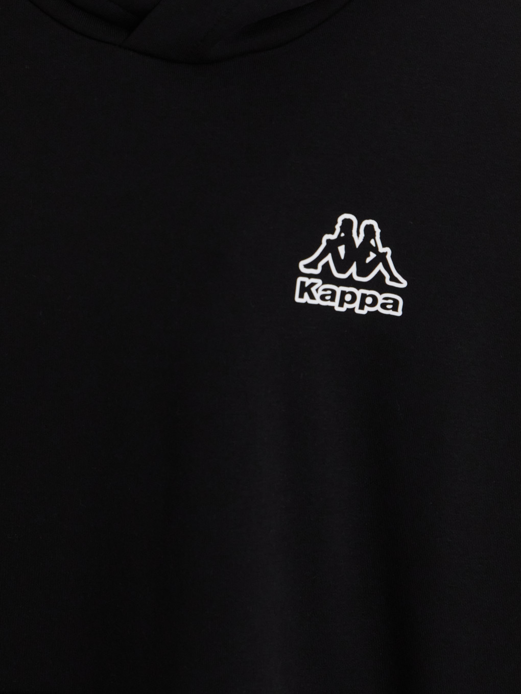 Siyah Nakışlı Erkek Hoodie-8