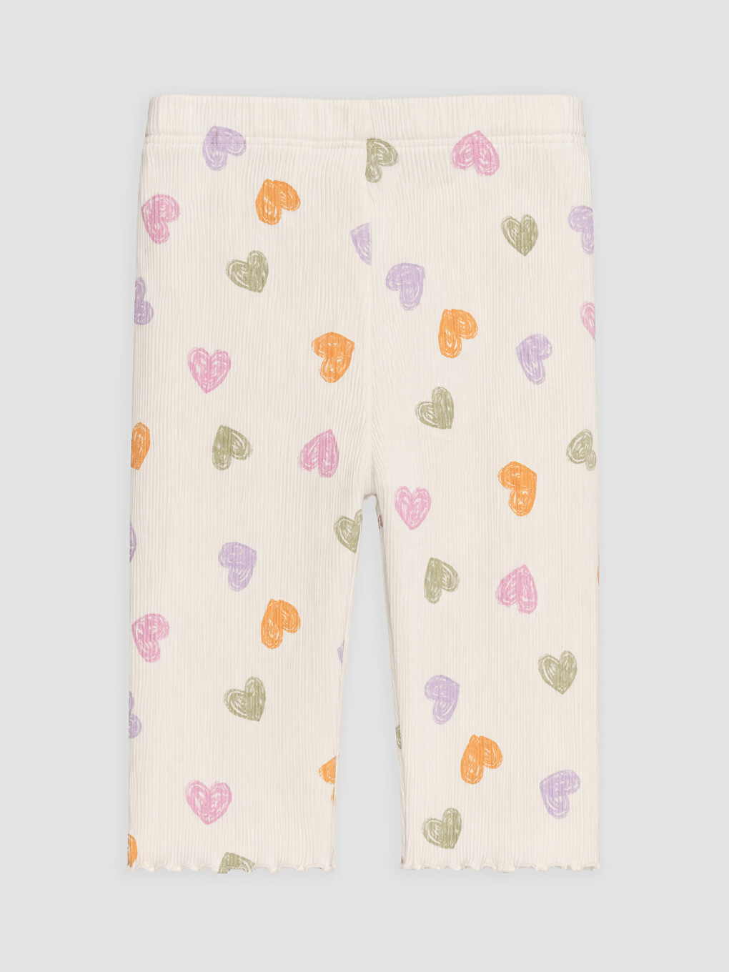 Patterned Baby Girls' Leggings 2 Pack-3