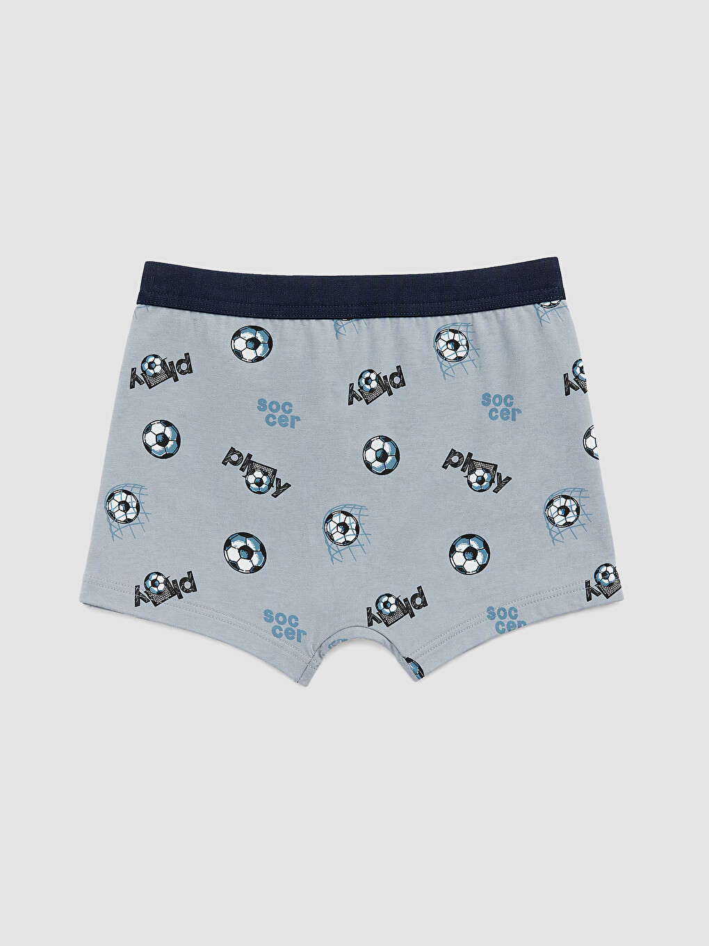 Gri 3'lü Erkek Çocuk Boxer-4