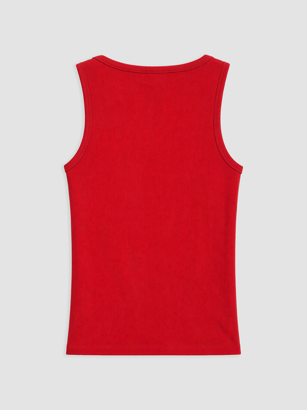 U Neck Women's Ribbed Tank Top-1