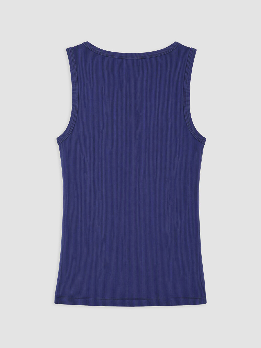 U Neck Women's Ribbed Tank Top-1