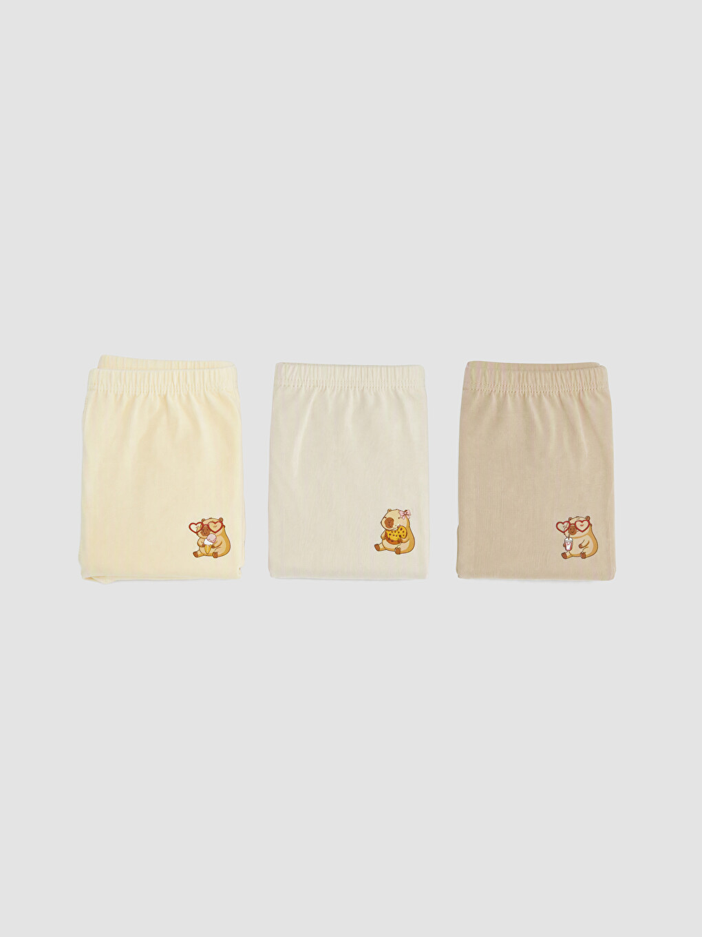 Printed Girls' Boxer 3-piece