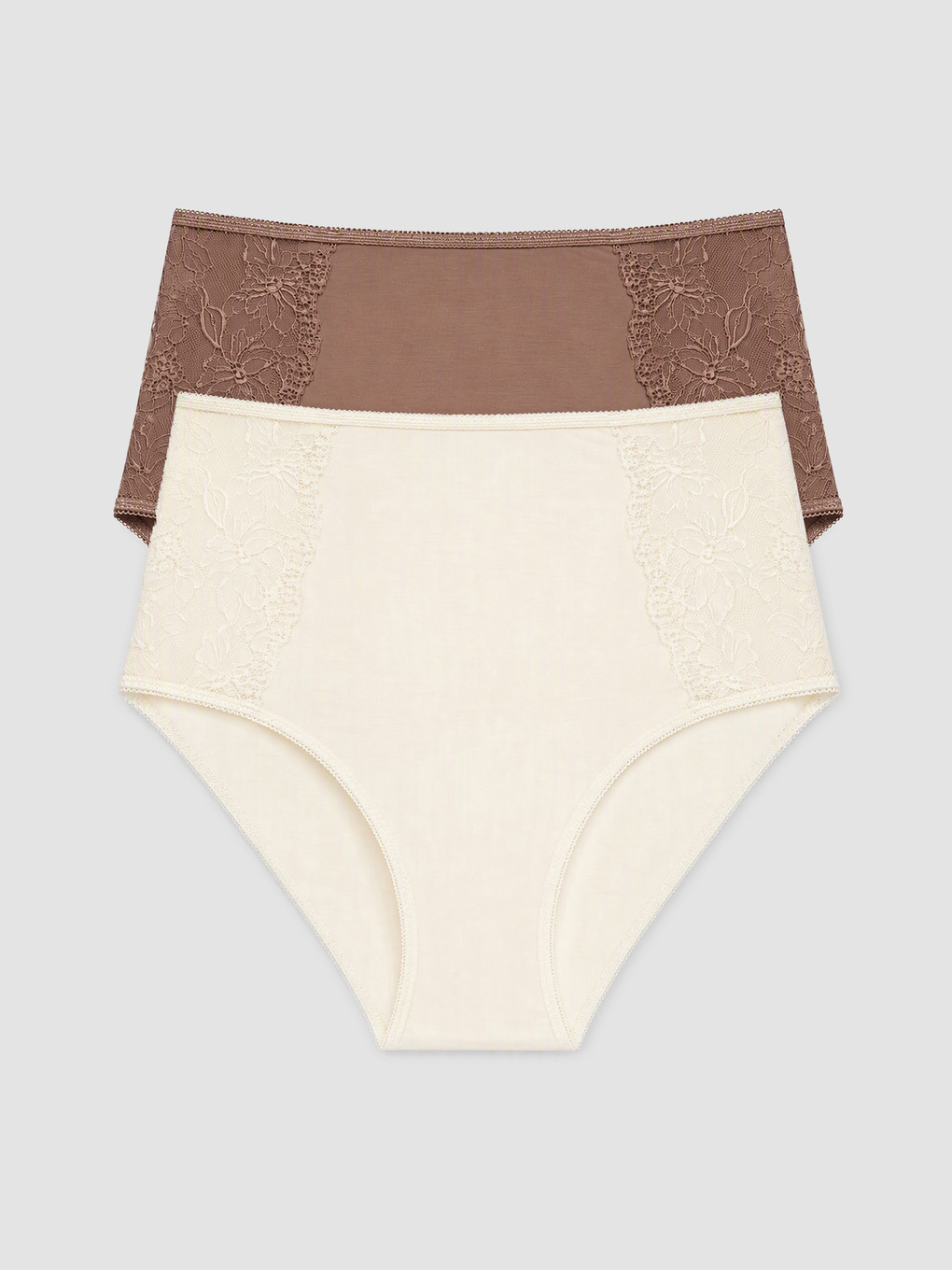 High Waist Classic Knickers 2 Pack