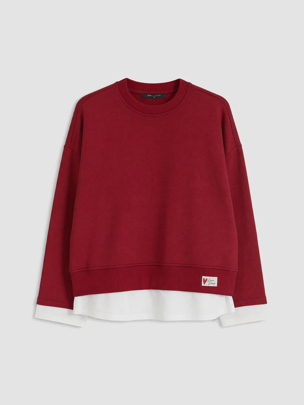Woman Bordeaux Sweatshirt