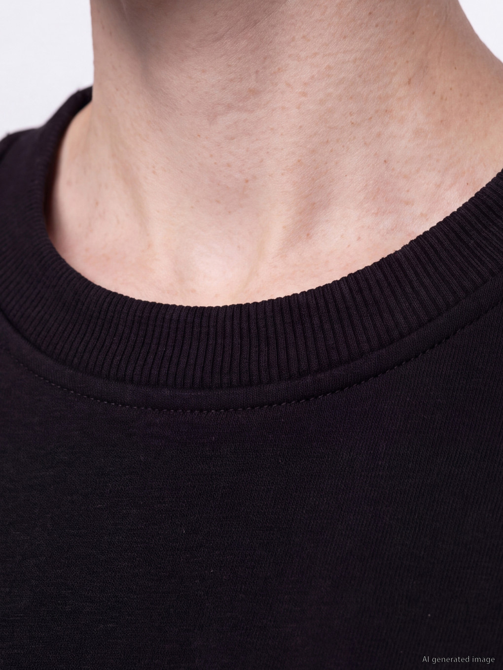 Woman Black Sweatshirt-2
