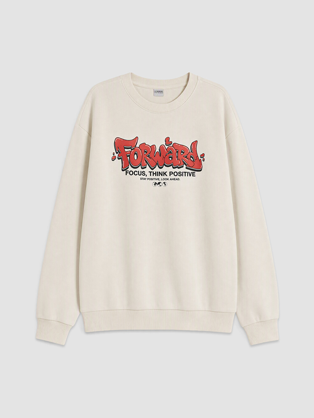 Djalë Bezhe Sweatshirt-1