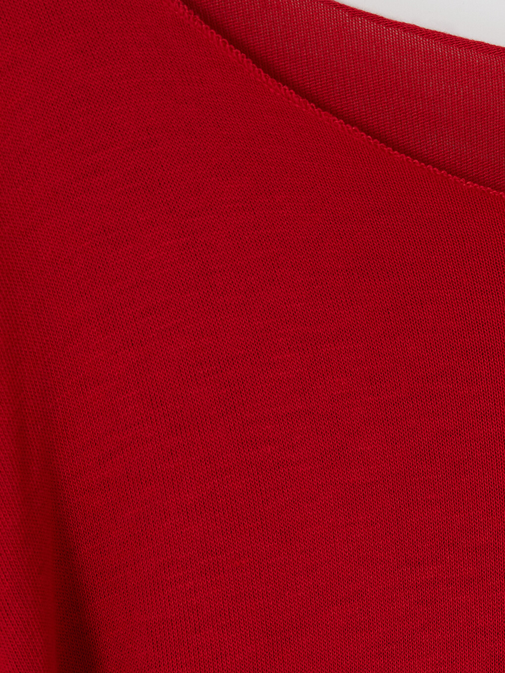 Plus Size Boat Neck Blouse-1